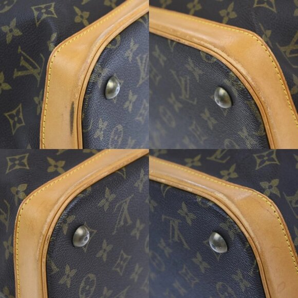 LOUIS VUITTON Travel Hand Cruiser Bag 40 Monogram Leather Brown 538-082525 - Picture 7 of 16